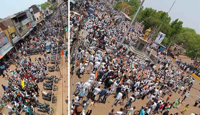 وقف ایکٹ کے خلاف بیدر میں ہزاروں افراد کا احتجاج، ہندو، سکھ، عیسائی اور دلت برادریوں کے افراد کی بھی ریالی میں شرکت (ویڈیو)