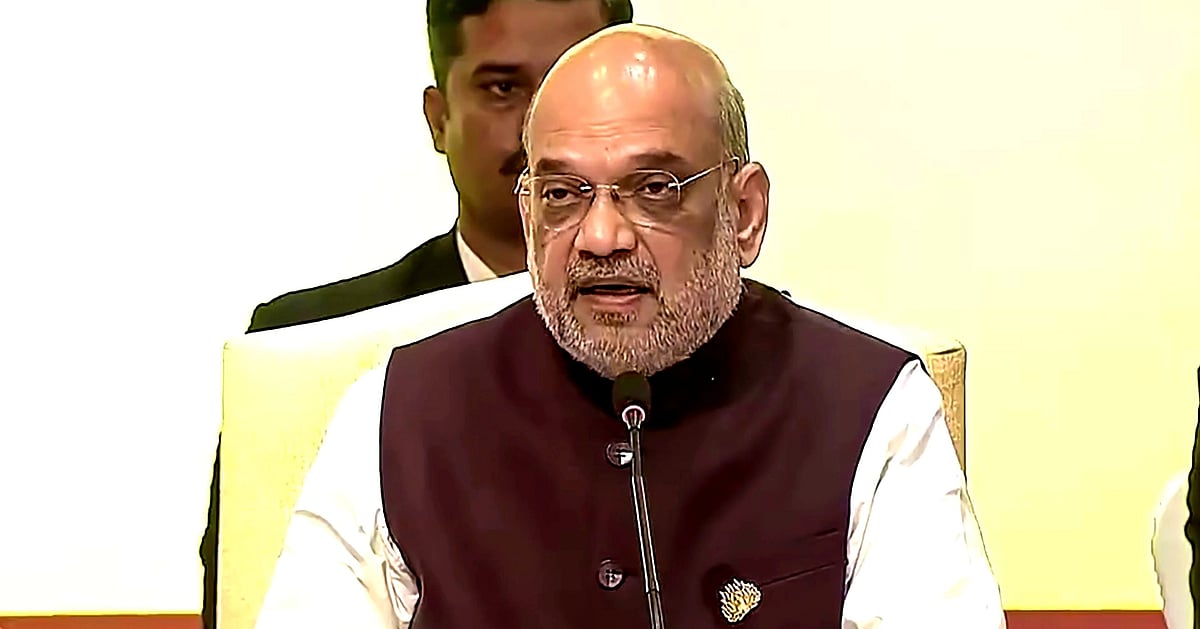 امت شاہ کی زیر صدارت سرحدی ریاستوں کے وزرائے اعلیٰ اور اعلیٰ حکام کا اہم اجلاس، سکیورٹی صورتحال پر غور