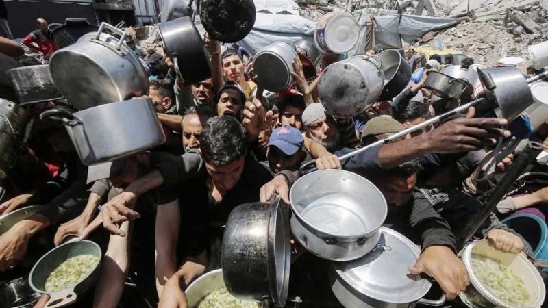 قحط کے انتباہ کے درمیان اسرائیل غزہ میں امداد کی اجازت دے گا