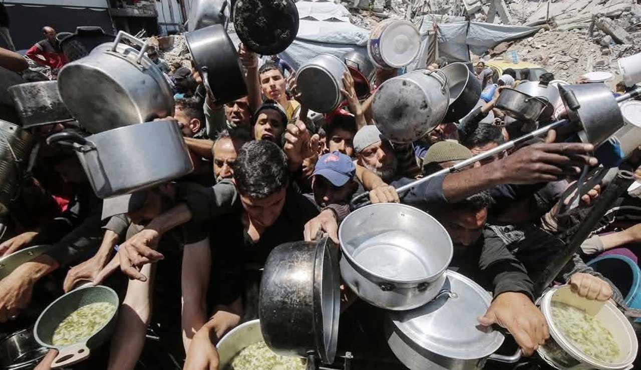 قحط کے انتباہ کے درمیان اسرائیل غزہ میں امداد کی اجازت دے گا