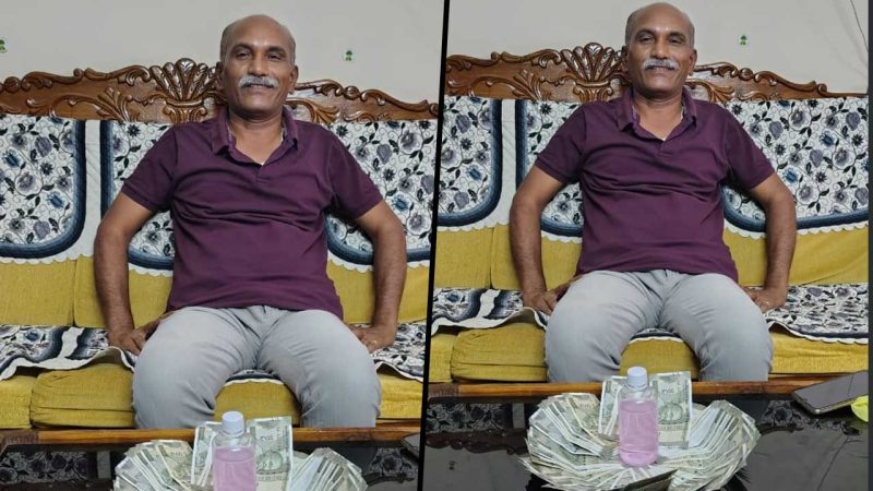 تلنگانہ: آبپاشی کا ایگزیکٹو انجینئررشوت لیتا ہواپکڑاگیا