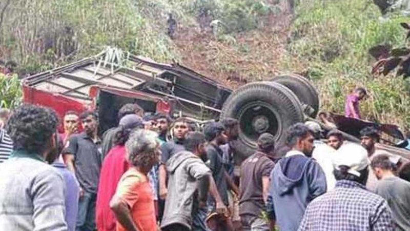 سری لنکا میں سڑک حادثے میں 11 کی موت، 25 زخمی