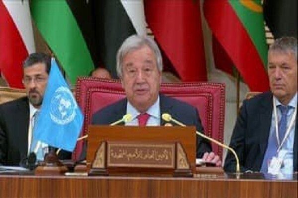 فلسطینی عوام کی اجتماعی نسل کشی کا کوئی جواز نہیں بنتا، گوتریس