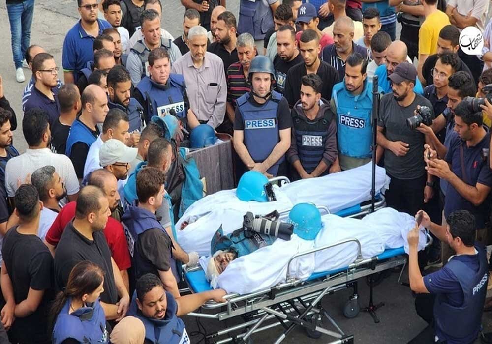 غزہ میں ایک ہفتے کے اندر 9 صحافیوں سمیت 358 عام شہریوں کو نشانہ بنایا گیا، اقوام متحدہ