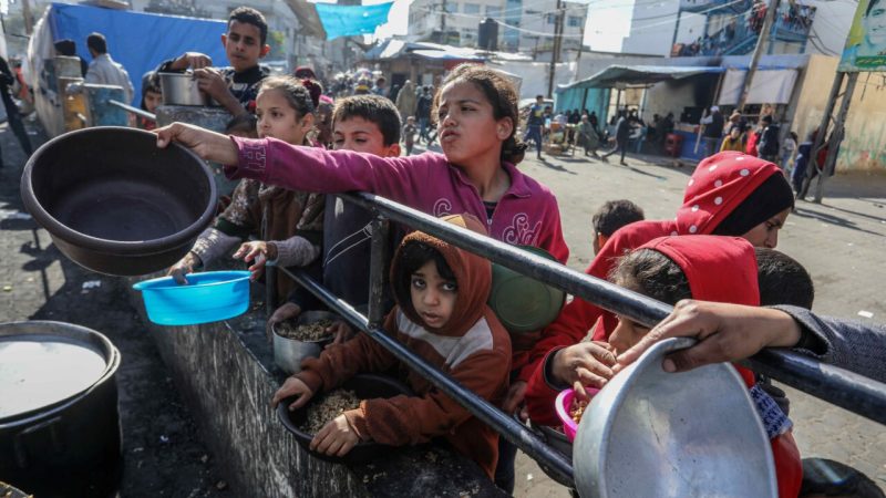 اسرائیلی  ناکہ بندی کی وجہ سے غزہ کے بچے بھوک سے مر رہے ہیں، اقوام متحدہ