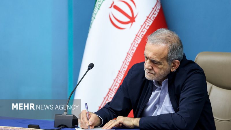 امام رضا علیہ السلام ایران کی عظیم نعمتوں میں سے ایک ہیں، صدر پزشکیان