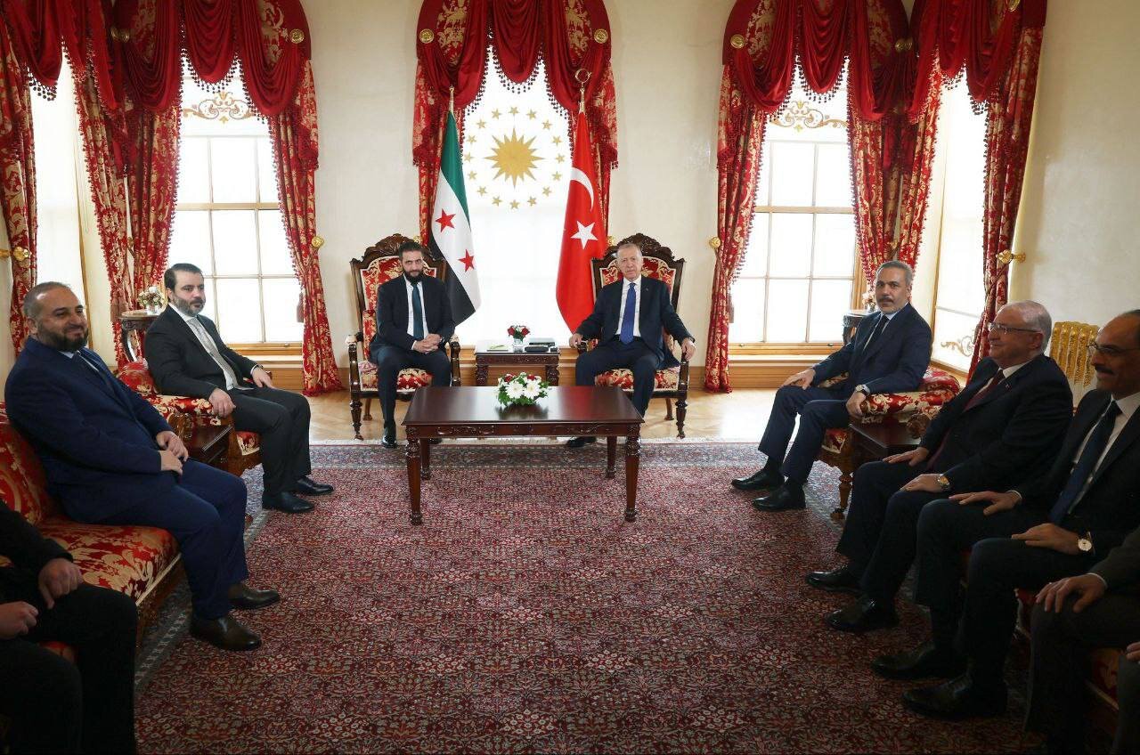 الجولانی کی اردگان سے ملاقات، علاقائی صورت حال پر تبادلہ خیال