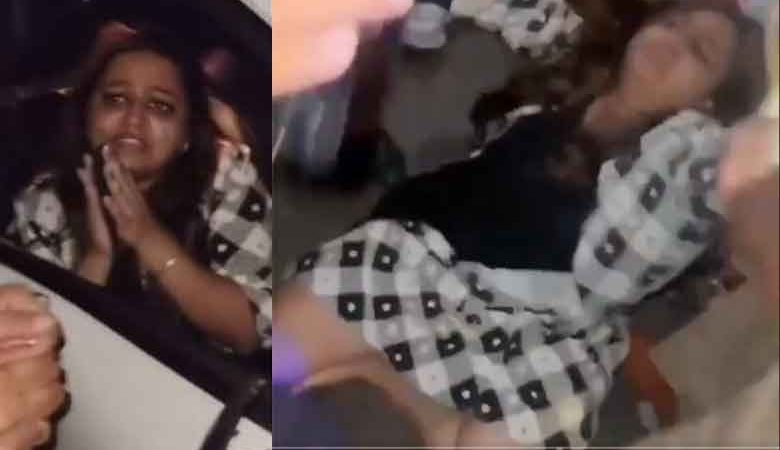 تیز رفتار گاڑی نے موٹر سائیکل سوار خاندان کو روند ڈالا، نشے میں دھت خاتون ڈرائیور گرفتار (ویڈیو)
