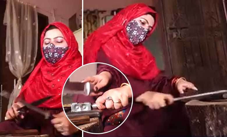 خاتون قصاب کی بکنگ شروع: ایک خاتون جو شوق کو بنا بیٹھی اپنا پیشہ (ویڈیو)
