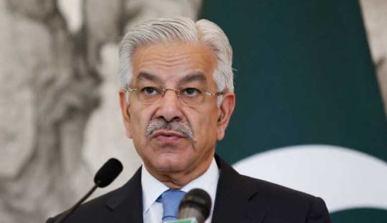 ہندوستان کے ساتھ3 بڑے مسائل پر بات چیت ہوگی: پاکستانی وزیر دفاع خواجہ آصف
