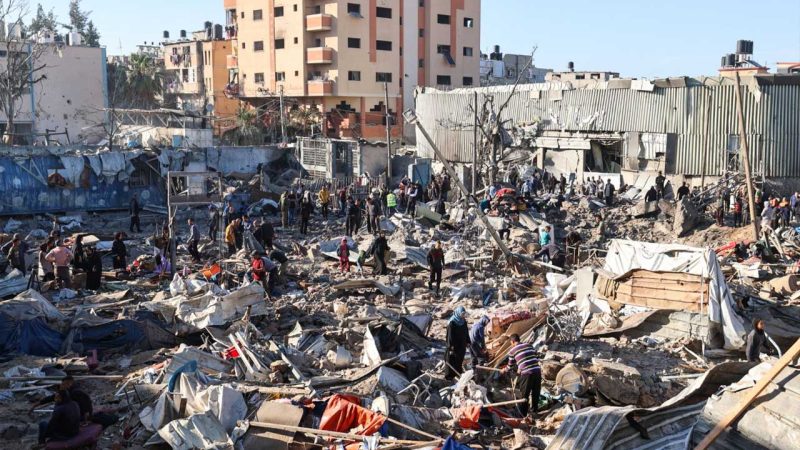 غزہ میں اسرائیلی حملوں میں 82 فلسطینی جاں بحق