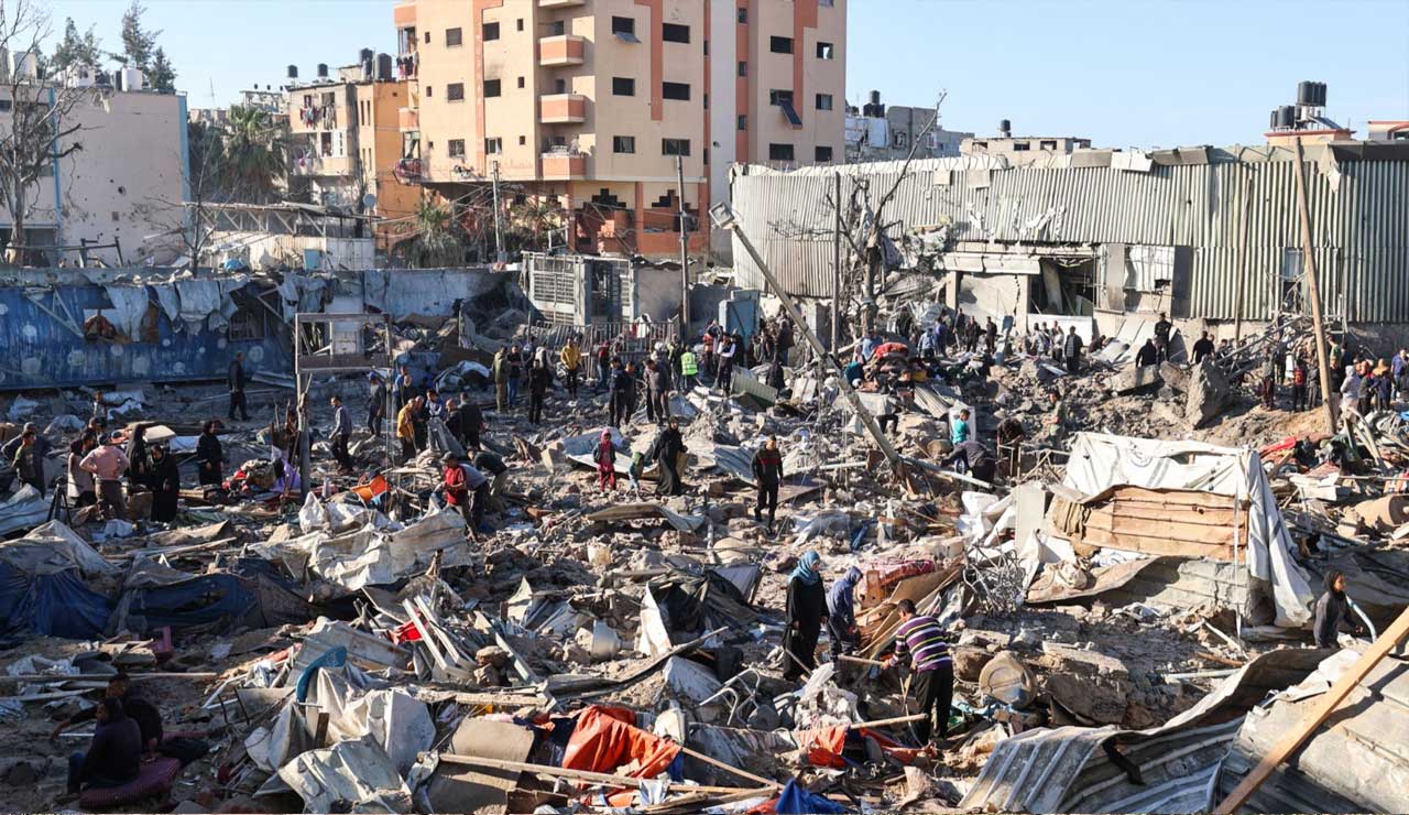 غزہ میں اسرائیلی حملوں میں 82 فلسطینی جاں بحق