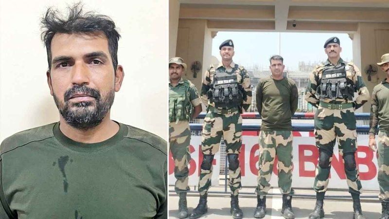 پاکستان رینجرز نے بی ایس ایف جوان پورنم کمار شا کو رہا کر دیا