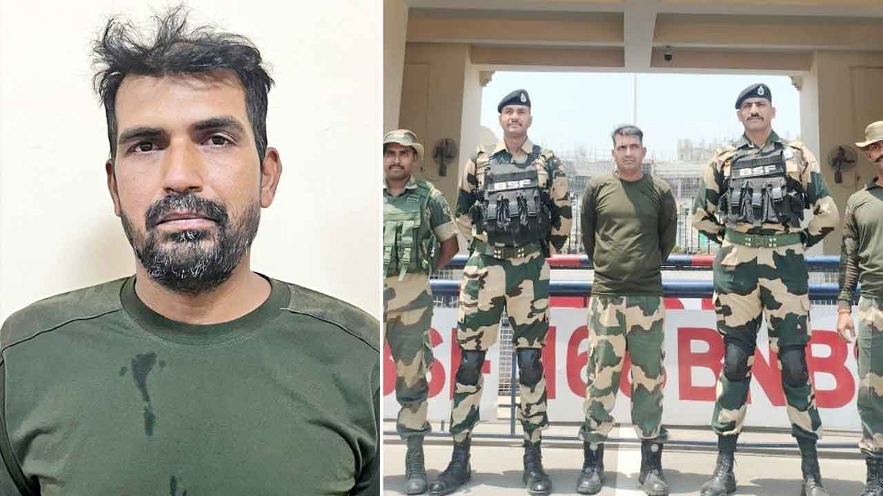 پاکستان رینجرز نے بی ایس ایف جوان پورنم کمار شا کو رہا کر دیا