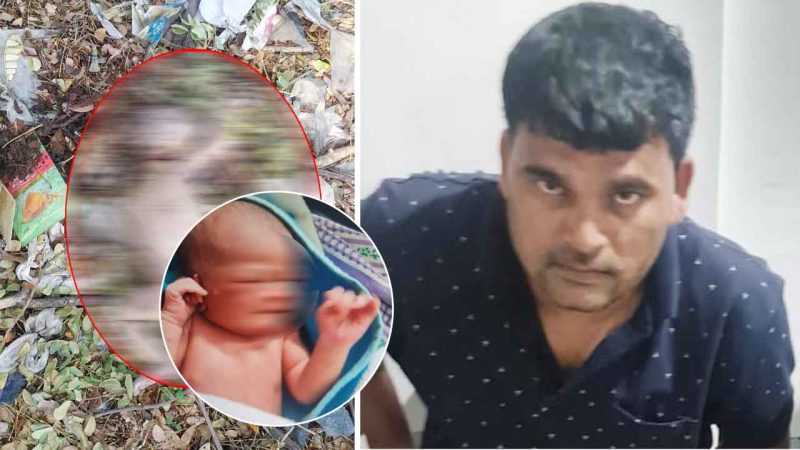 حیدرآباد میں 14 دن کی معصوم بیٹی کا سفاک باپ نے کیا قتل، انسانیت کو جھنجھوڑدینے والا واقعہ