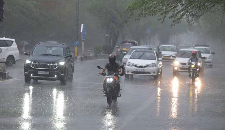 حیدرآباد کے مختلف علاقوں میں بارش
