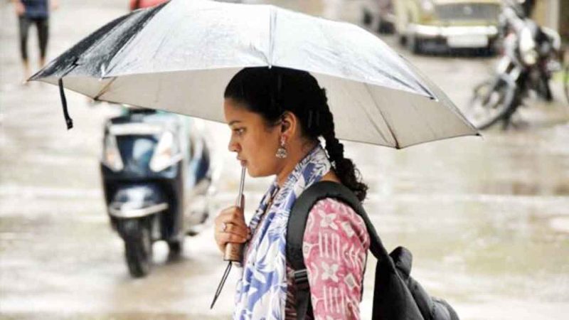 آئندہ 5 دنوں میں تلنگانہ میں گرج وچمک کے ساتھ بارش کا امکان