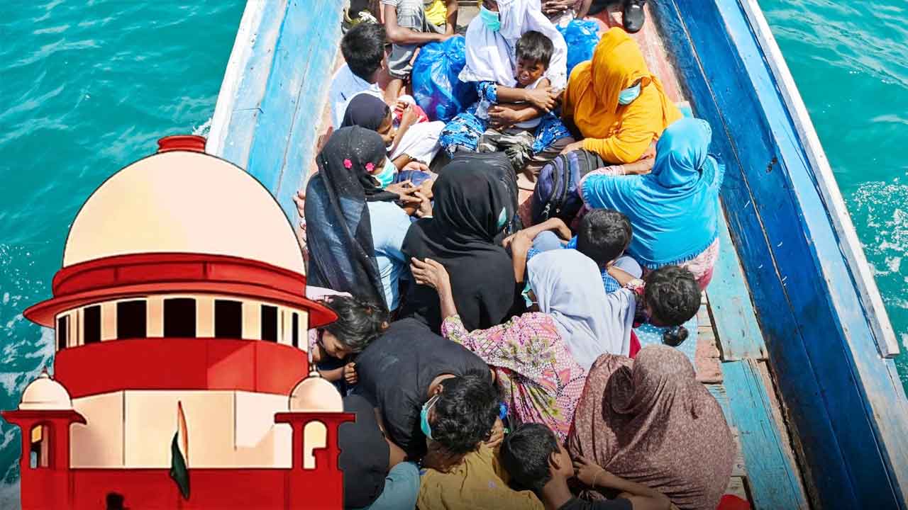 مسلم روہنگیاپناہ گزینوں کی جبراً ملک بدری پر عبوری روک لگانے سے سپریم کورٹ نے صاف انکار کردیا