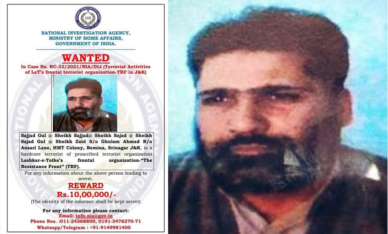 ٹی آر ایف سربراہ سجاد گُل، پہلگام حملہ کا منصوبہ ساز