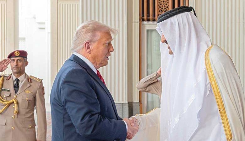 ٹرمپ کادورہ قطر، تجارتی اور دفاعی تعاون کے معاہدوں پر دستخط
