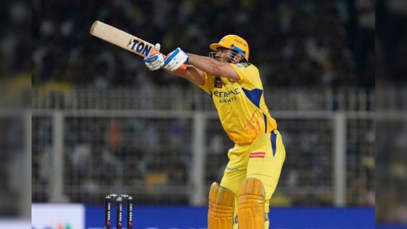 IPL 2025 : دھونی کا پھر نظر آیا فنشنگ انداز، چنئی نے بگاڑا کولکاتہ کا کھیل