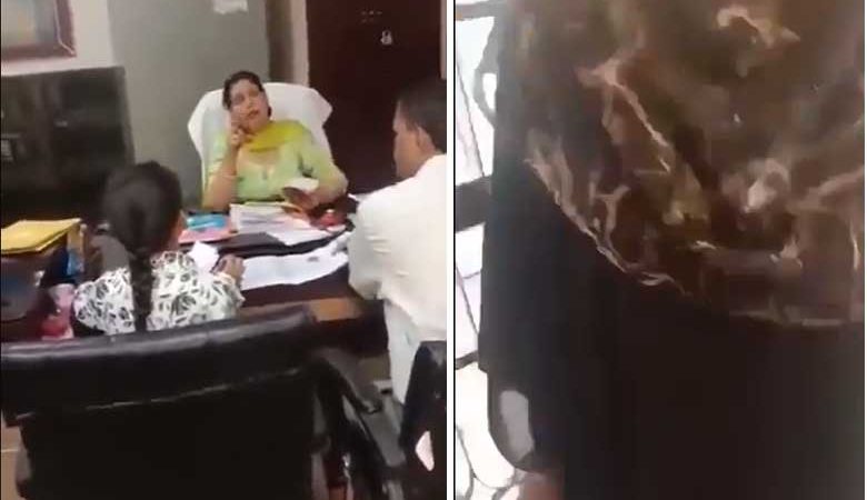 میرٹھ میں محجوب طالبہ کو داخلہ سے روک دیا گیا۔ اترپردیش میں نیا تنازعہ ویڈیو وائرل، مسلم برادری میں غم و غصہ