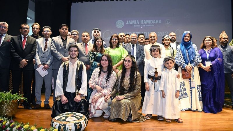 جامعہ ہمدرد: بین الاقوامی طلباء کی ثقافتی شام ’رینڈیزوَس 2025‘ کا شاندار انعقاد
