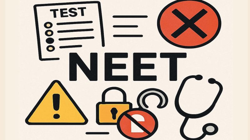 نیٹ یو جی پیپر لیک معاملہ: 26 طلبہ معطل، 14 کے داخلے منسوخ، 42 کے آئندہ امتحانات میں شرکت پر پابندی