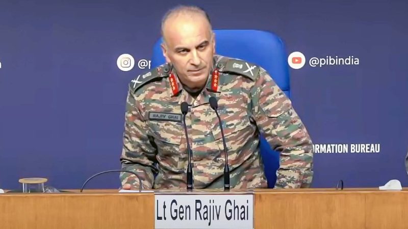 آپریشن سندور کا مقصد دہشت گردی کا خاتمہ تھا، جس میں فوج کو زبردست کامیابی حاصل ہوئی: ڈی جی ایم او راجیو گھئی