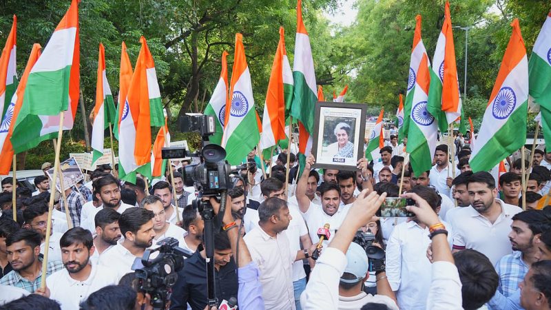 این ایس یو آئی نے پورے ملک میں ’شکتی مارچ‘ کا کیا انعقاد، اندرا گاندھی اور ہندوستانی فوج کو پیش کیا سلام