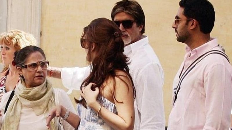 ایشوریا رائے شوہر ابھیشیک بچن کے بازو پکڑے یوروپ میں گھومتی نظر آئیں