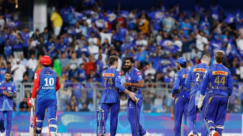 آئی پی ایل 2025: ممبئی نے دہلی کو شکست دے کر ’پلے آف‘ میں بنائی جگہ، دہلی کو دکھایا باہر کا راستہ