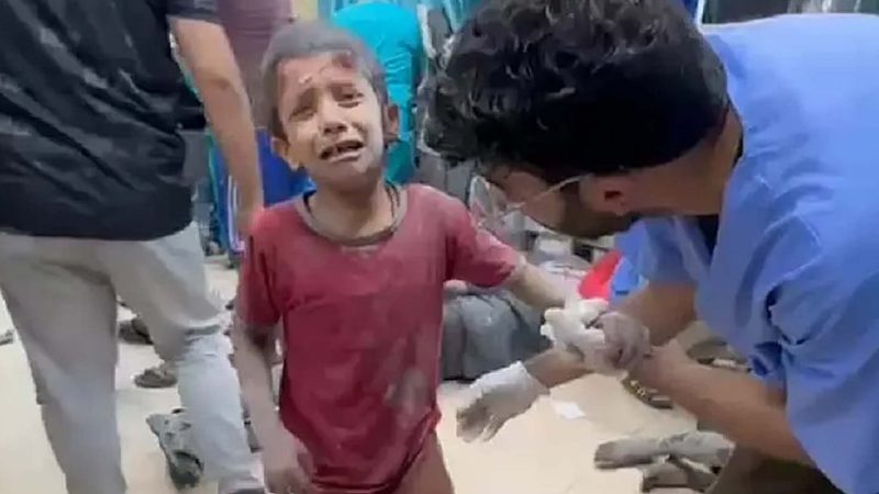 غزہ میں شدید انسانی بحران، غذائی قلت کے شکار بچوں سے بھرے اسپتال
